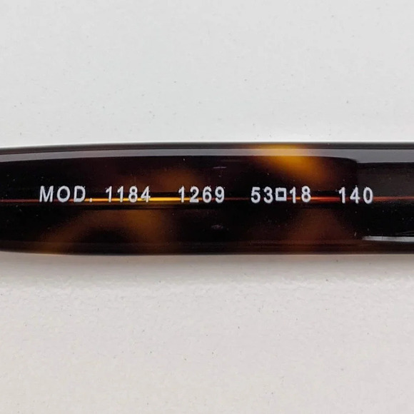 🕶️Versace Mod. 1184 1267 Eyeglasses 53/18 140 /KAL343🕶️ - Picture 3 of 6